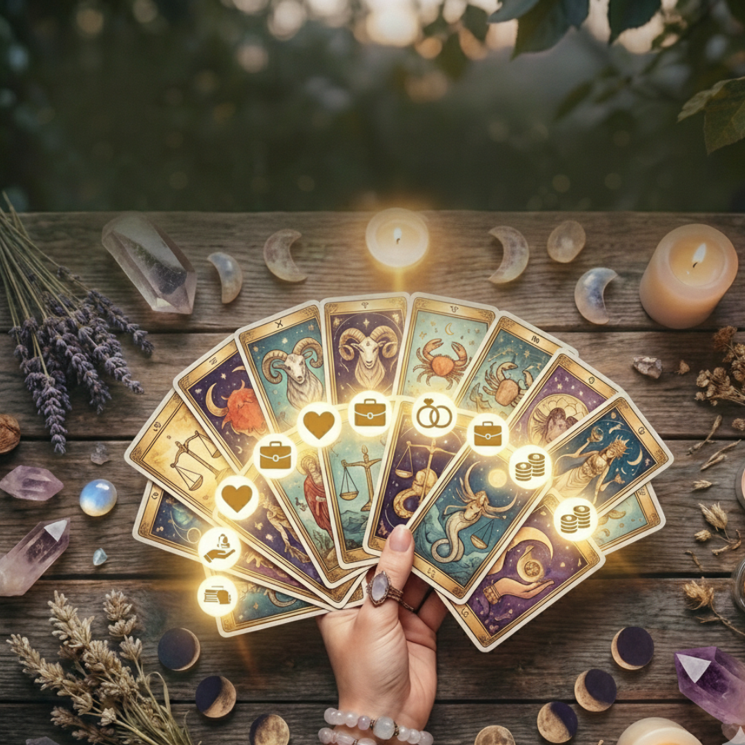 Tarot Card Readings for All Zodiac Signs: What the Cards Reveal About Your Future in Love, Career, Marriage & Money