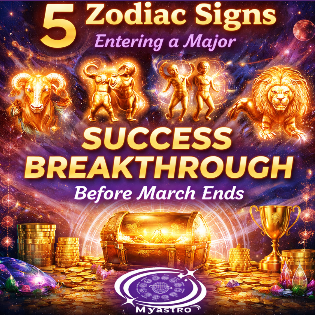5 Zodiac Signs Entering a Major Success Breakthrough Before March Ends: Discover & Explore with MyAstro