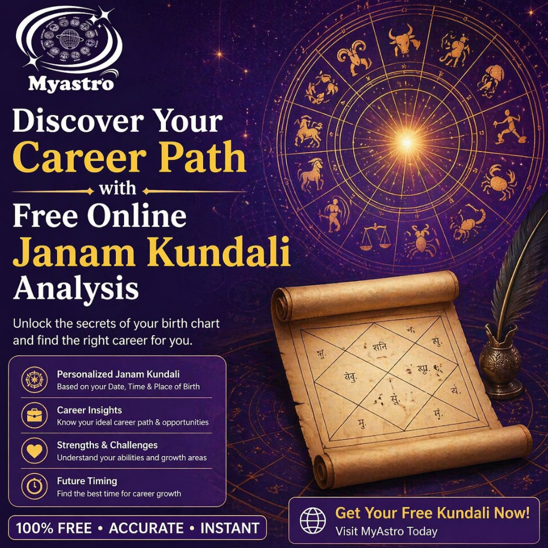 Discover Your Career Path with Free Online Janam Kundali Analysis