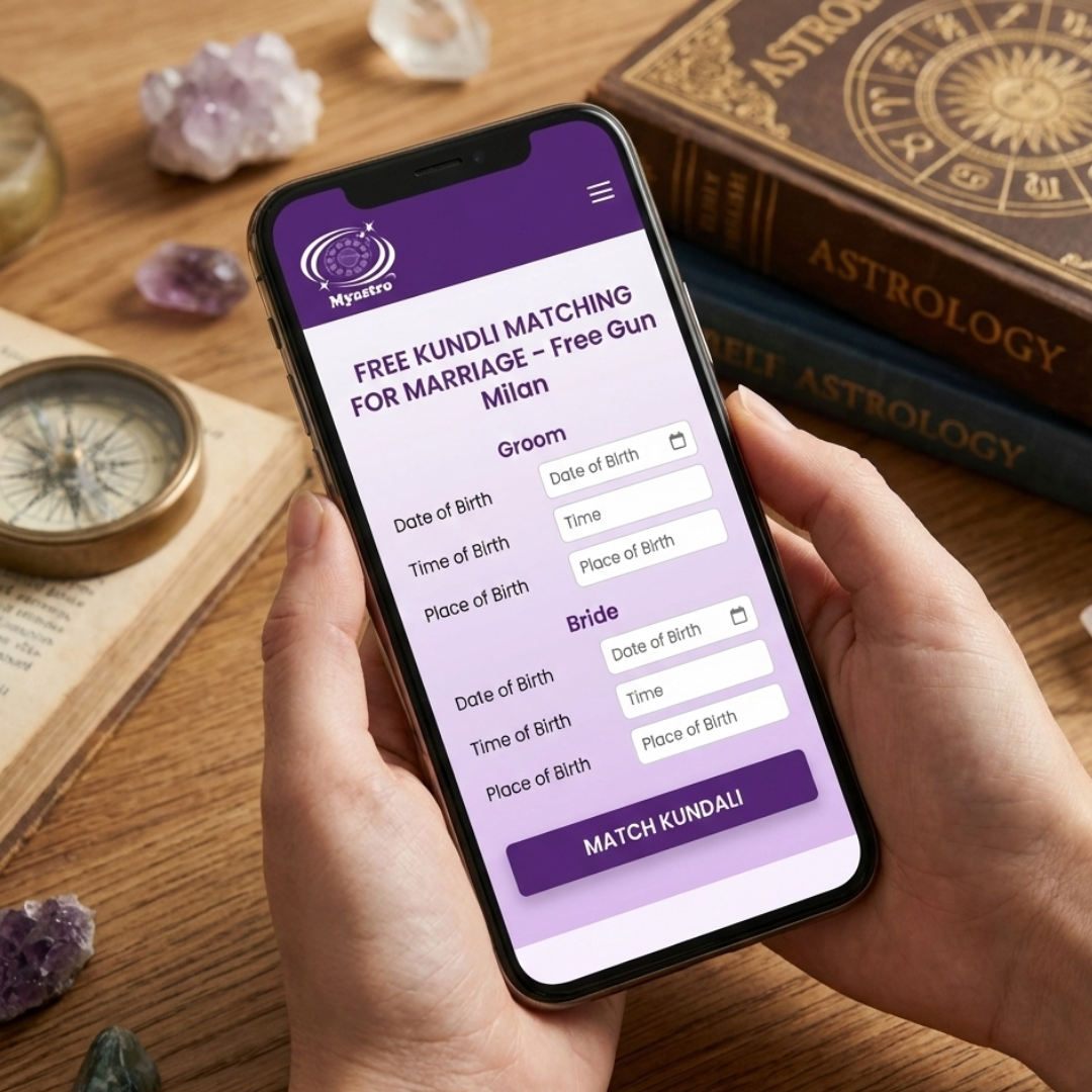 Horoscope and Free Online Kundli Matching for Marriage – Free Gun Milan by MyAstro