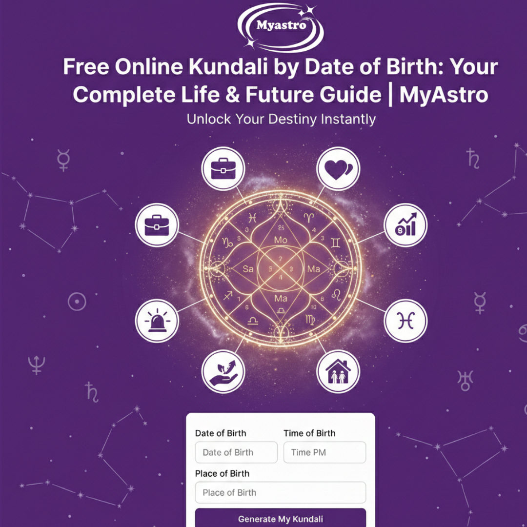 Free Online Kundali by Date of Birth: Your Complete Life & Future Guide | MyAstro