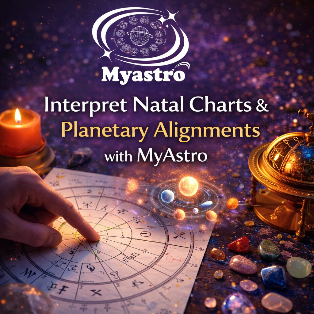 Explore Interpret Natal Charts and Planetary Alignments with MyAstro